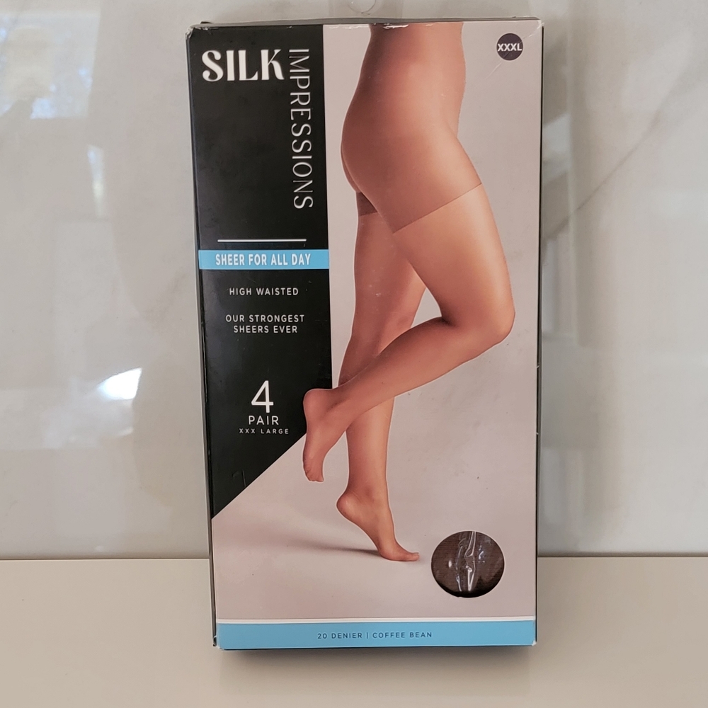 SILK | Sheer Panty Hose XXXL